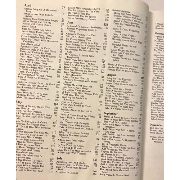 Vtg Southern Living 1980 & 1983 Ann. Recipes Cookbooks:Over 1400+ Pages Recipes - Picture 11 of 13